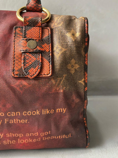 Louis Vuitton X Richard Prince Monogram Snakeskin Bag