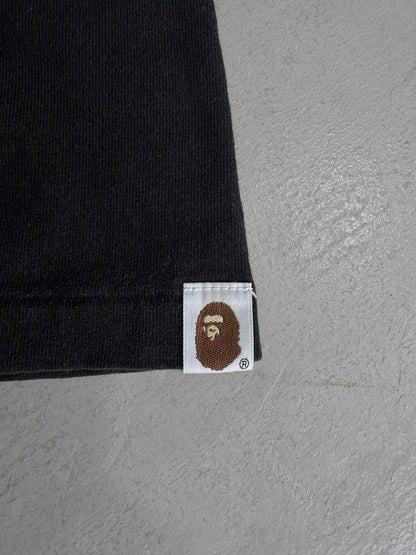 Bape sta Mirror Black Tee