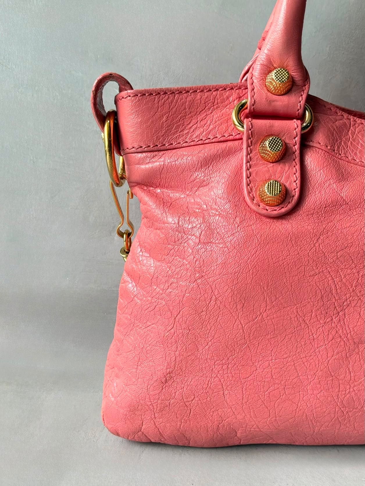 Balenciaga Le First Candy Pink Lambskin Bag
