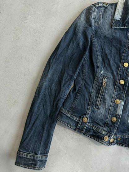Vintage Galliano Patchwork Denim Jacket