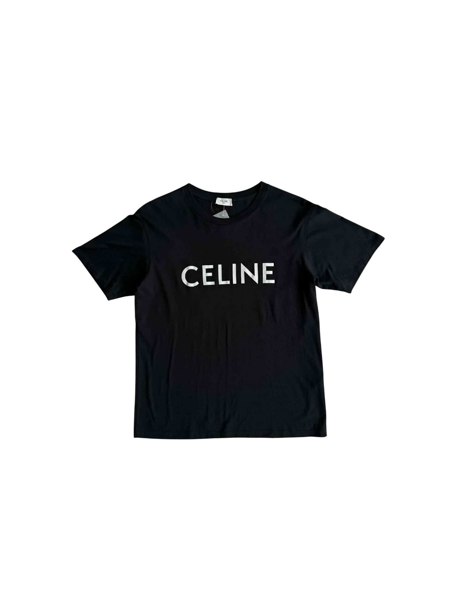 Celine spellout black shirt
