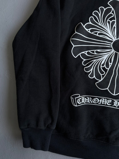 Chrome Hearts ‘Floral Plus’ Thermal Zip Hoodie