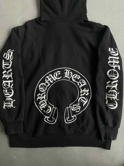 Chrome Hearts Horseshoe Thermal Zip Hoodie