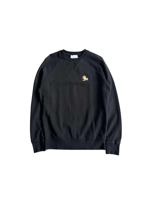 Maison Kitsunè Chillax Fox Patch Sweatshirt