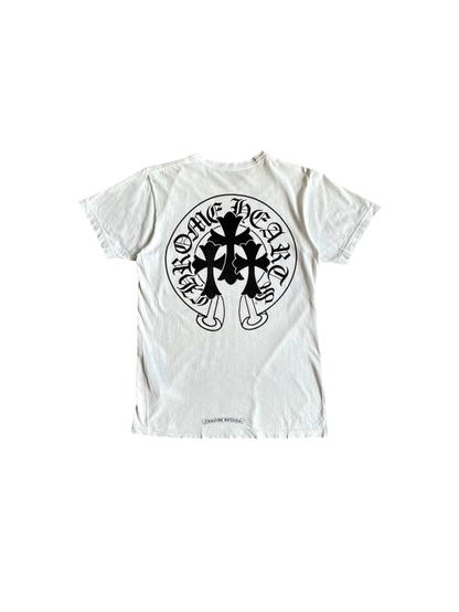 Chrome Hearts Vintage Triple Cross Horseshoe Tee