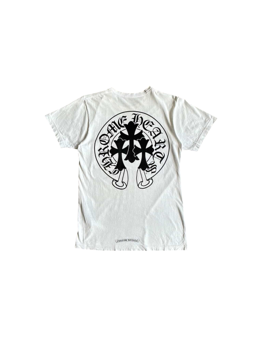 Chrome Hearts Vintage Triple Cross Horseshoe Tee
