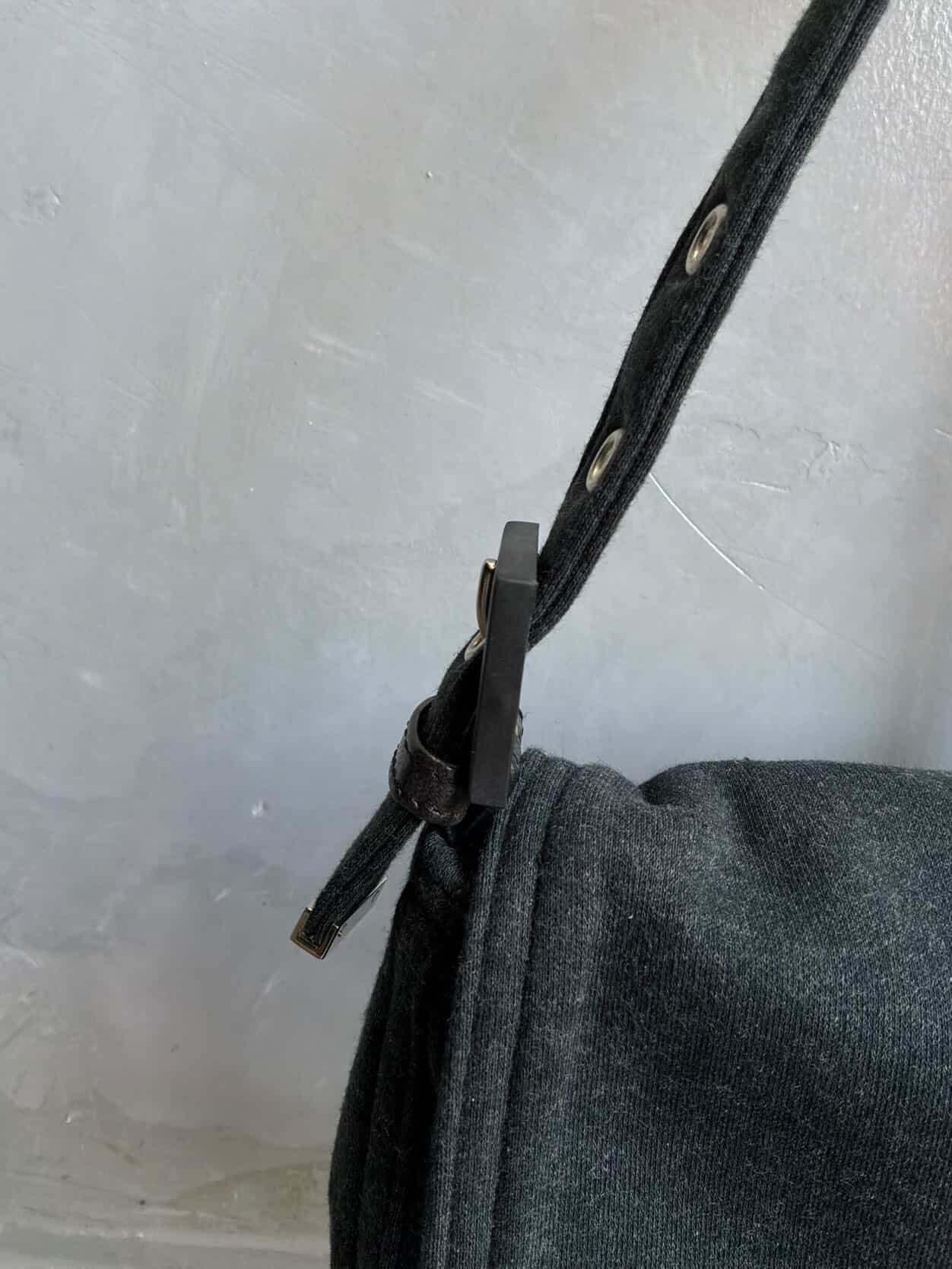 2000s Fendi Wool Baguette Bag