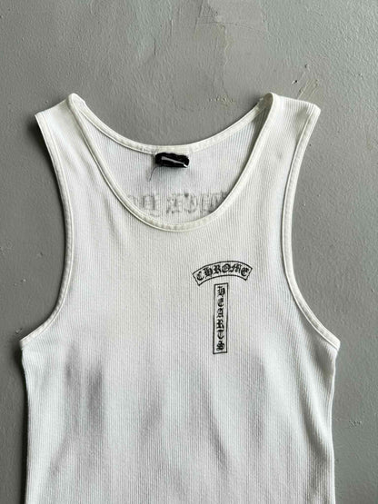 Vintage Chrome Hearts Fuckyou Cross Tank Top