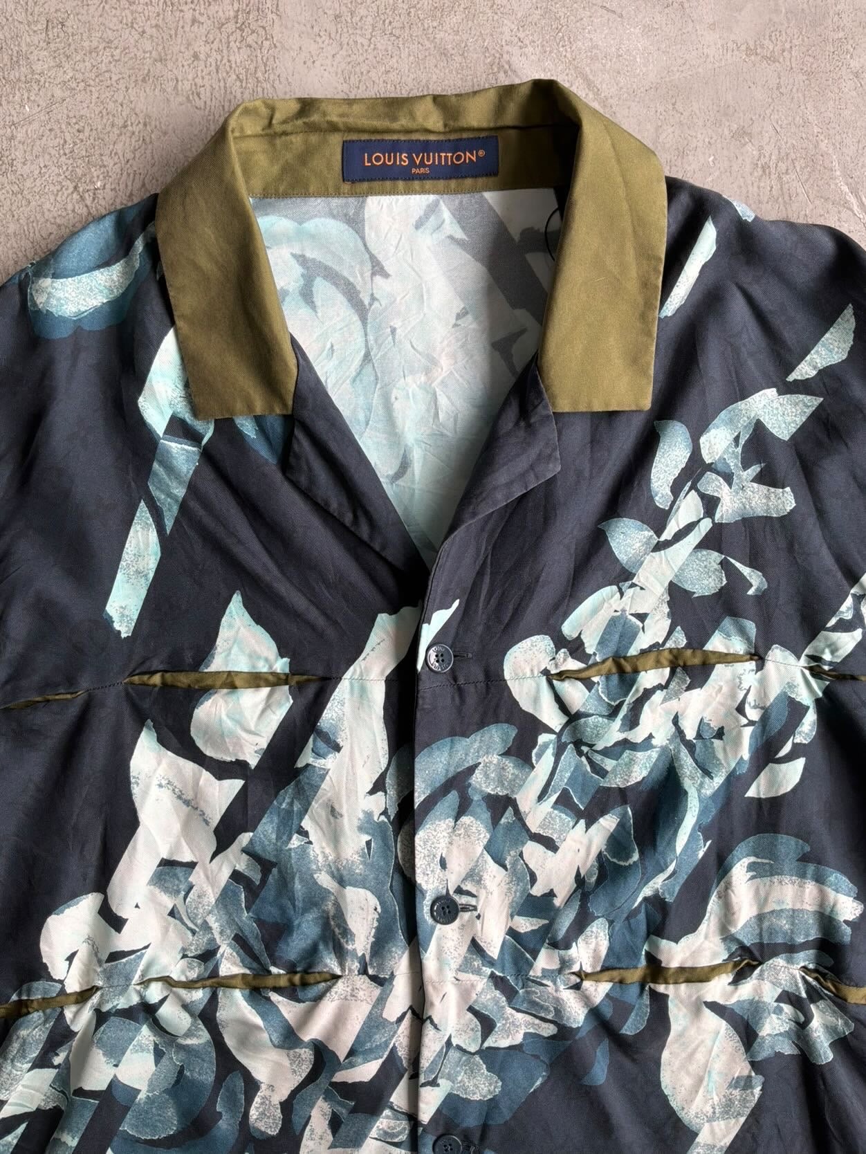 Louis Vuitton Floral Monogram Bowling Shirt