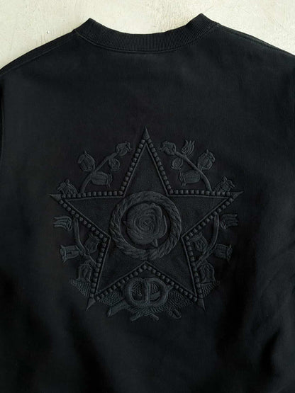 Dior Floral Embroidered Crewneck