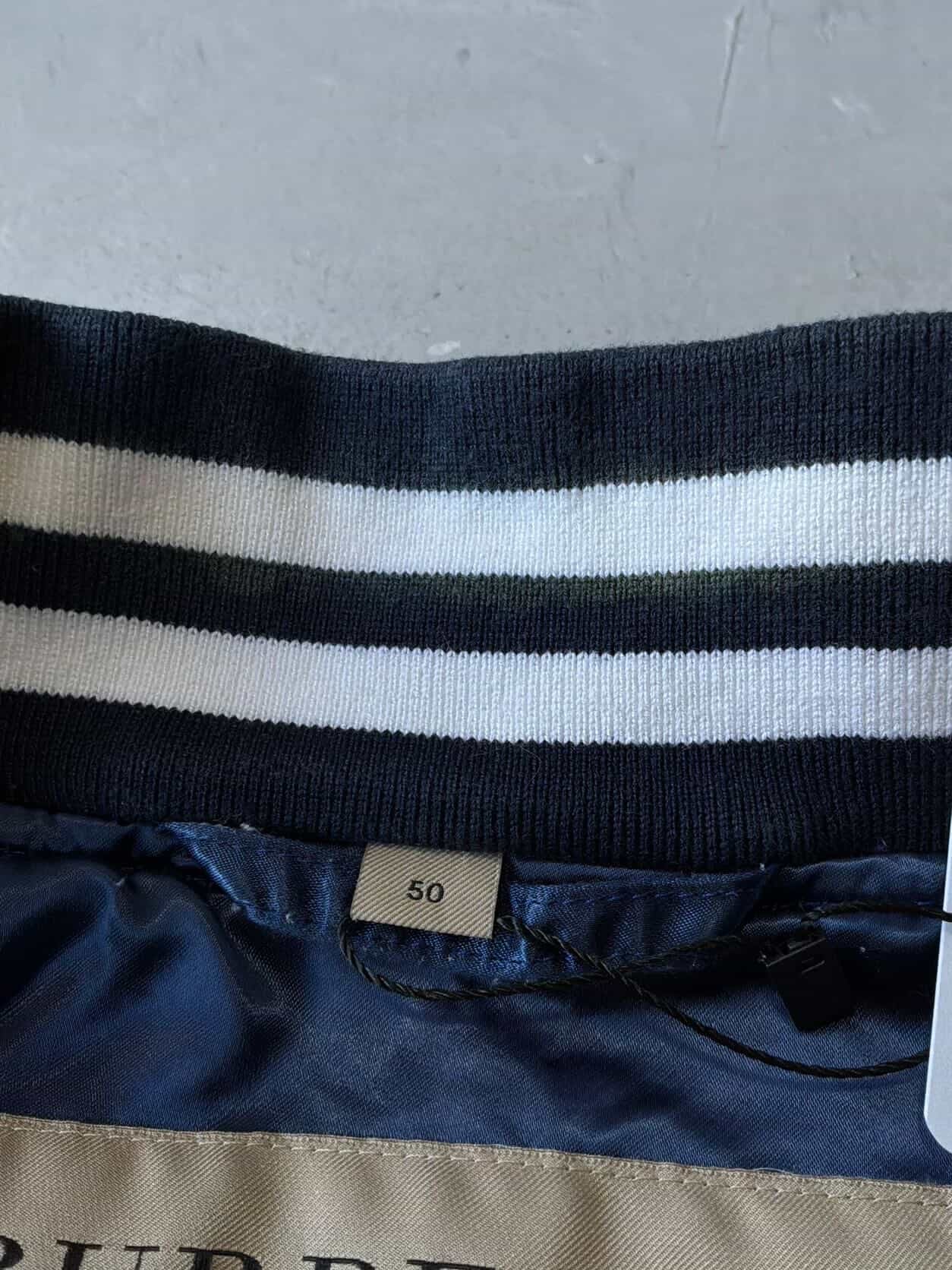 Burberry Silk Varsity Jacket