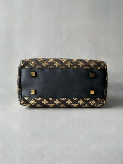 Louis Vuitton Gold Sequins Speedy 28 Bag