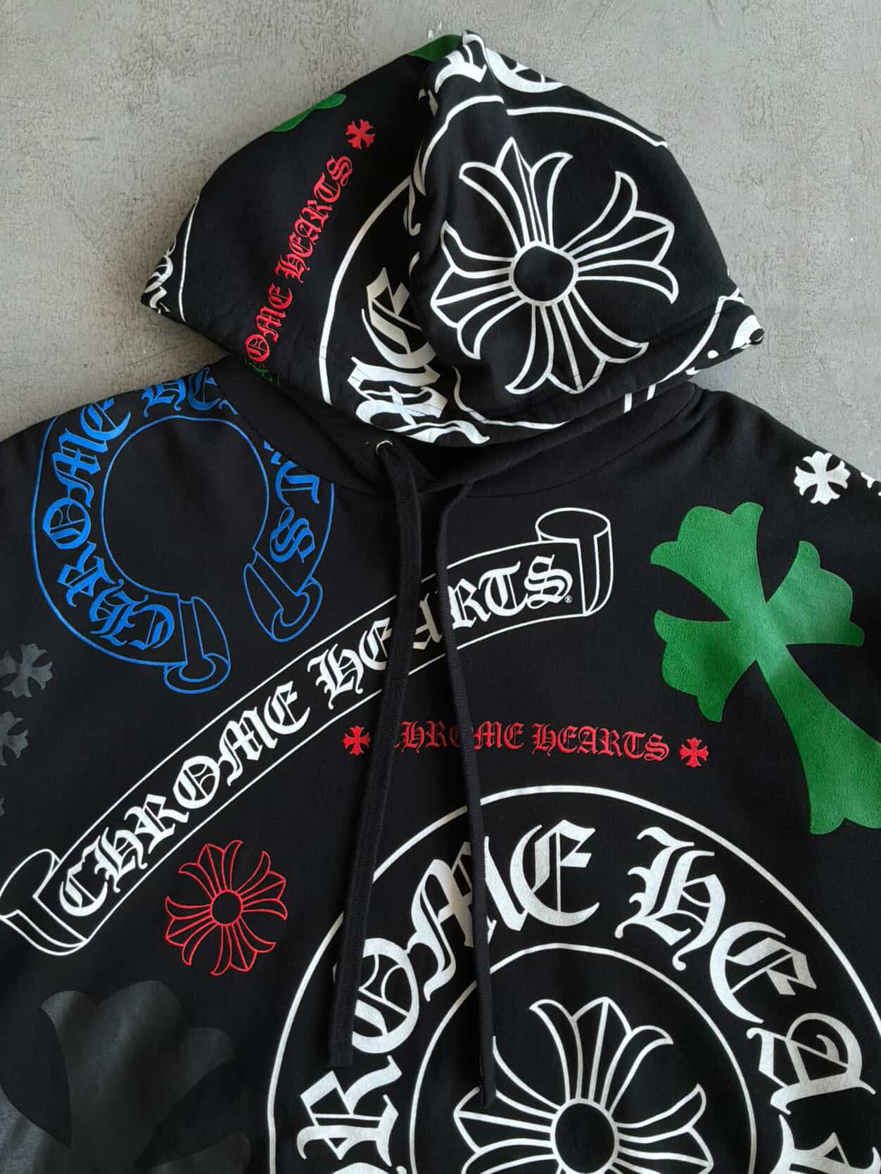 Chrome Hearts All Over Print Hoodie