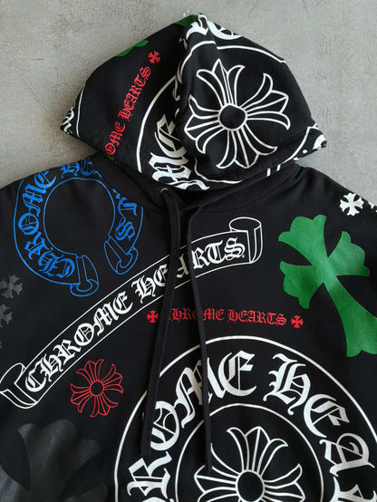 Chrome Hearts All Over Print Hoodie
