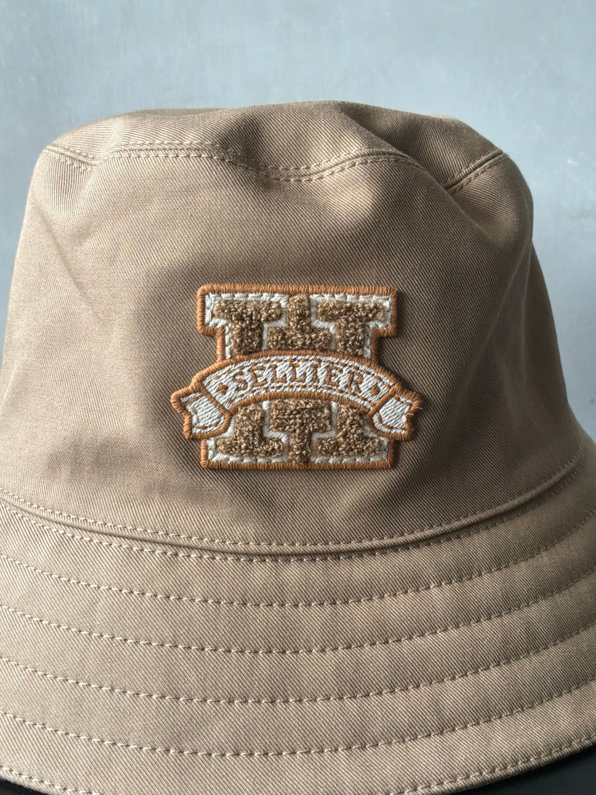 Hermes H Sellier Patch Bucket Hat