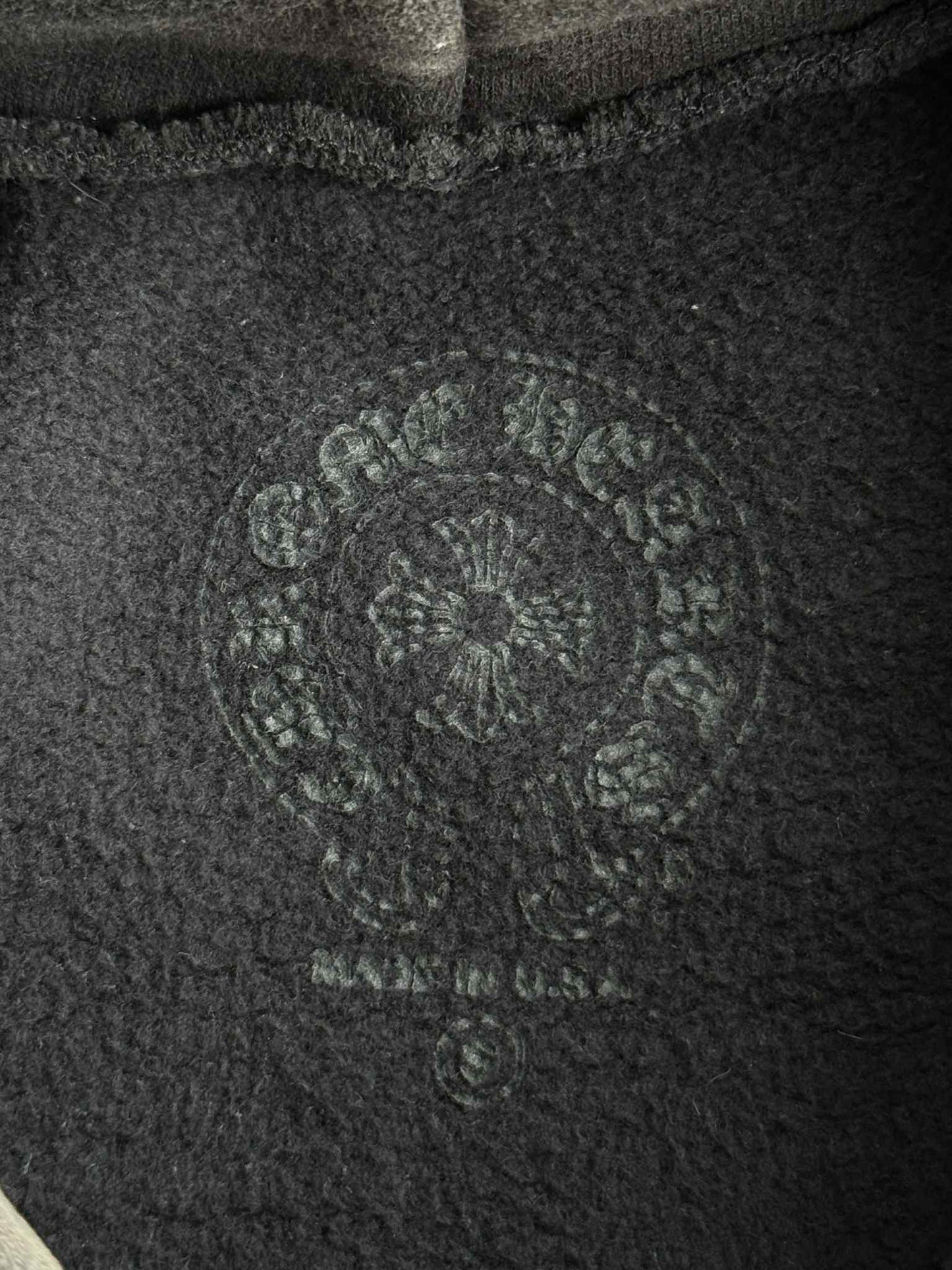Chrome Hearts American Flag Faded Pullover Hoodie