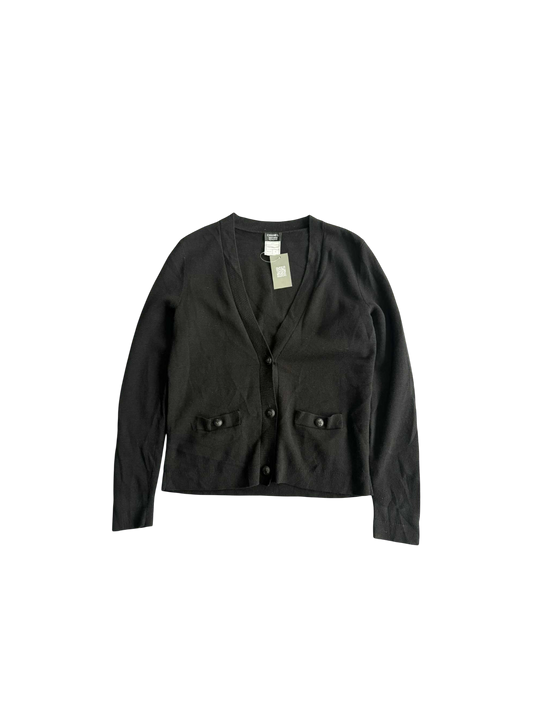 Chanel Uniform Black Cardigan