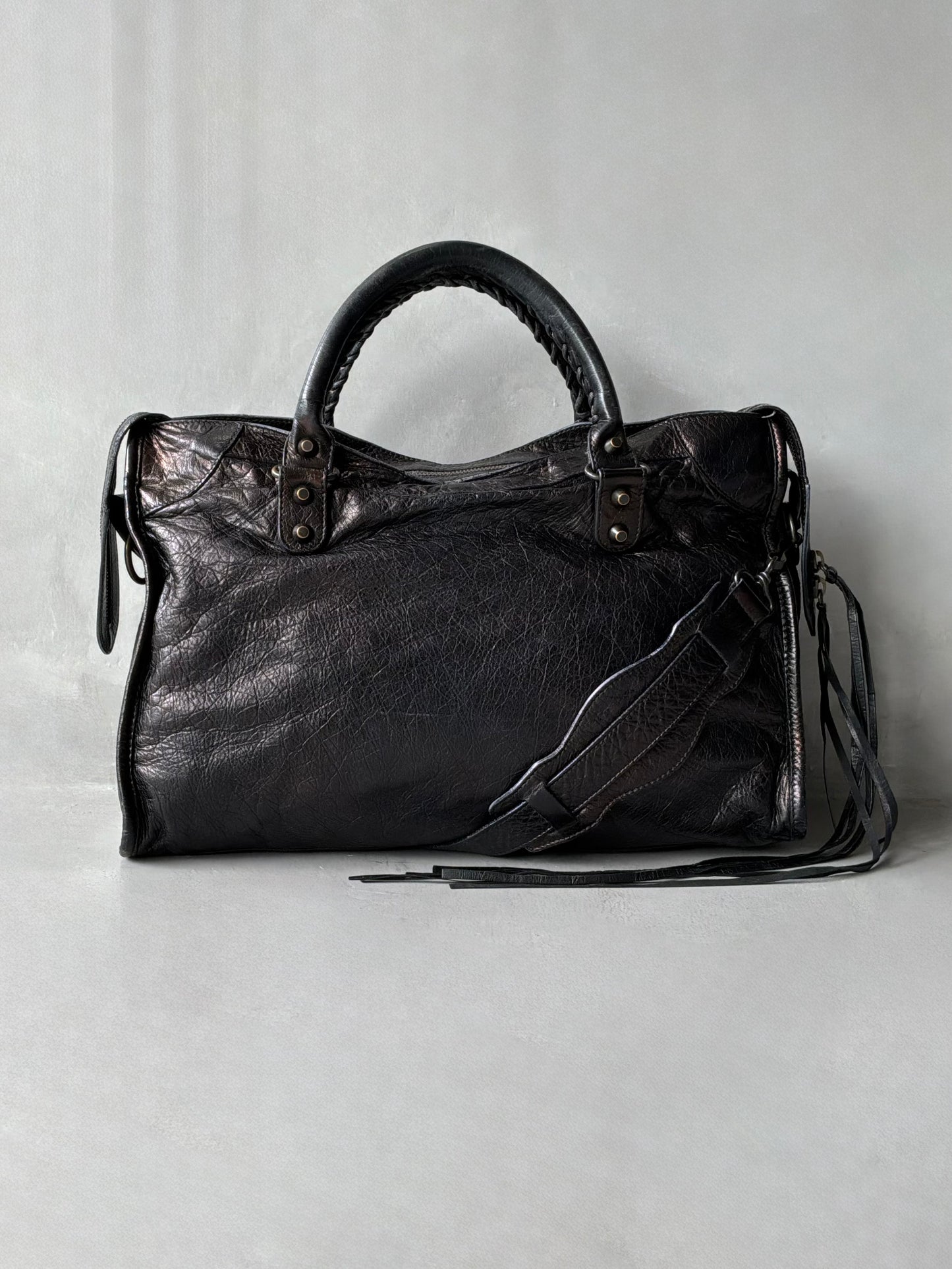 Balenciaga Classic City ‘Ink’ Lambskin Bag
