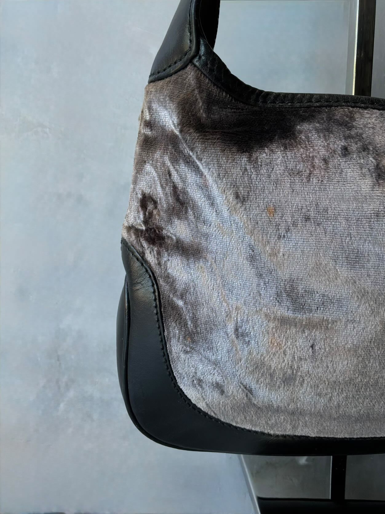 Gucci Tom Ford Era Velvet Jackie Bag