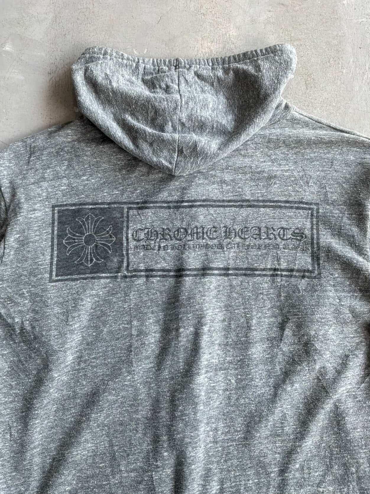 Chrome Hearts Hollywood Plate Zip Hoodie