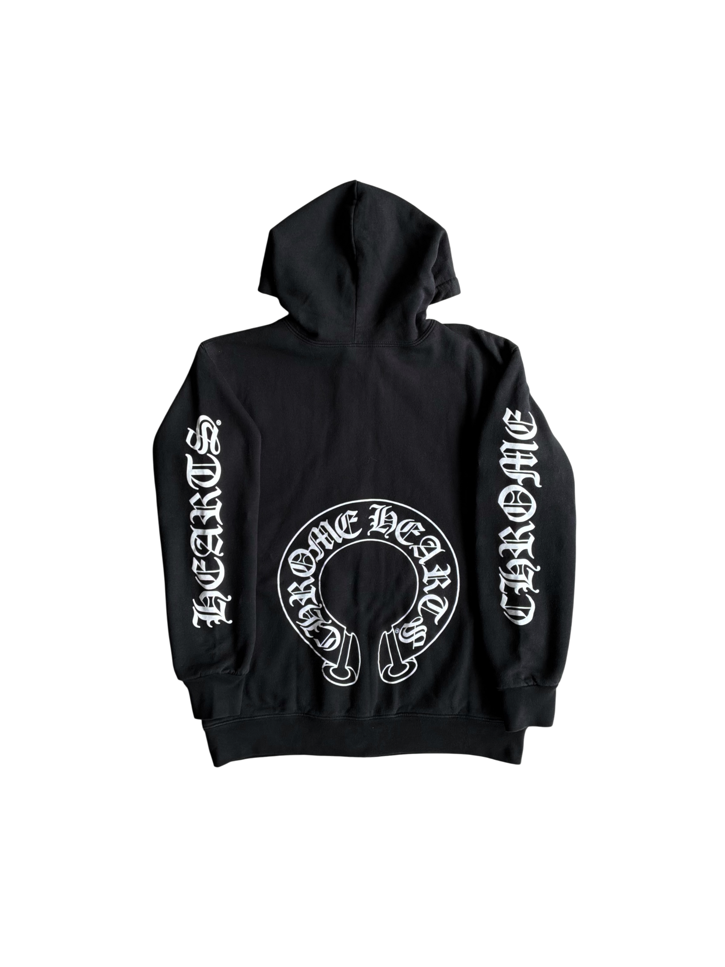 Chrome Hearts FUCK YOU Horseshoe Thermal Zip Hoodie