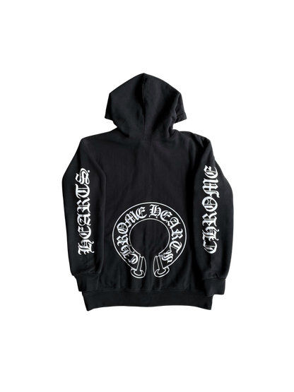 Chrome Hearts FUCK YOU Horseshoe Thermal Zip Hoodie