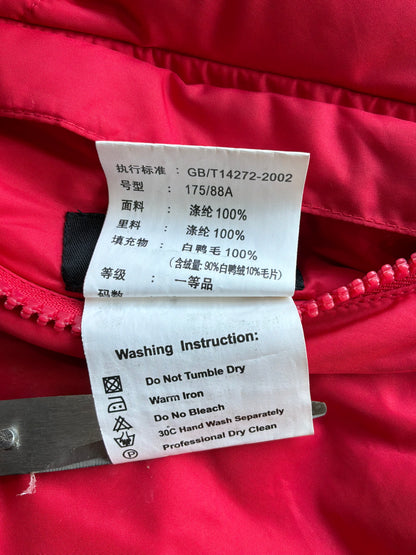 Balenciaga Vintage Red And Black Reversible Puffer Jacket