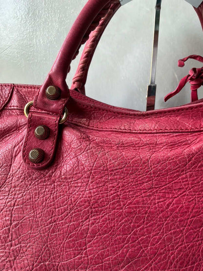 Balenciaga City Classic Pink Lambskin