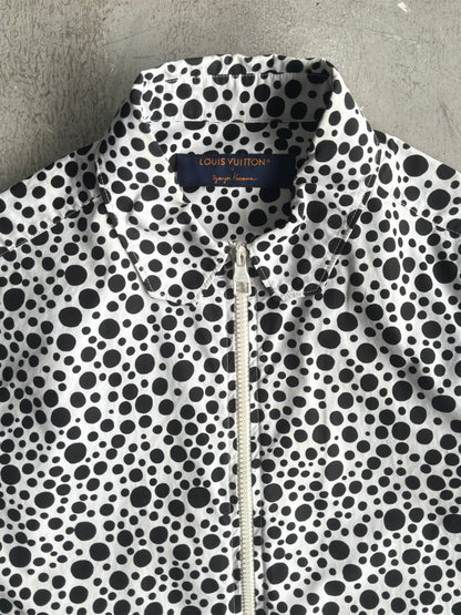 Louis Vuitton X Yayoi Kusama Polka Zip Up Shirt