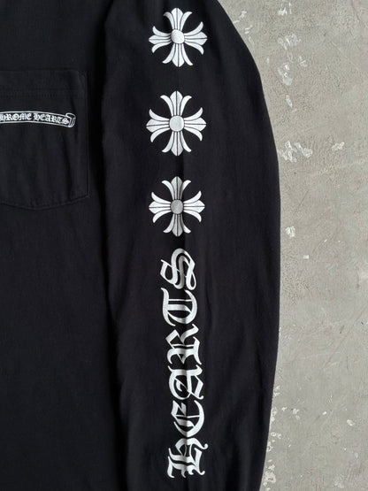Chrome Hearts Cross With Script Longsleeves