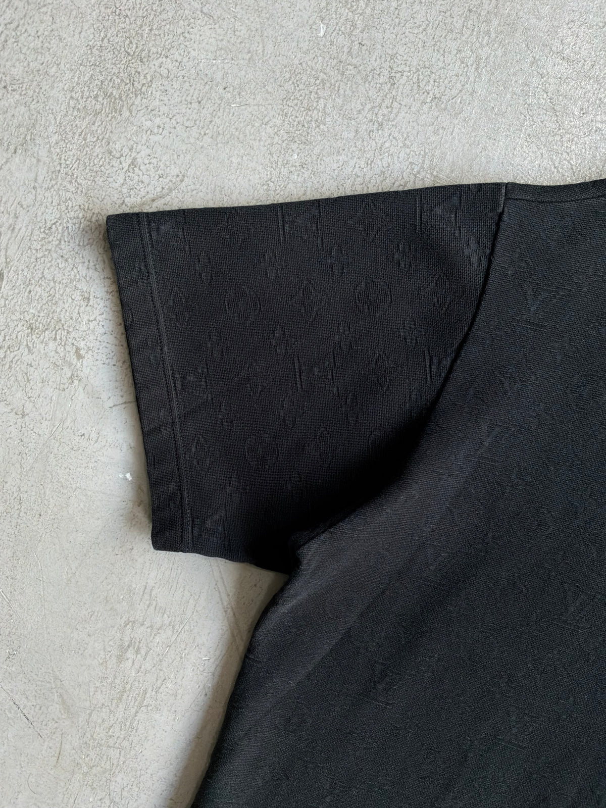 Louis Vuitton 3D Monogram Black Tee