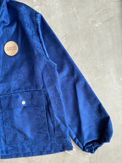 Gucci GG Blue Monogram Windbreaker