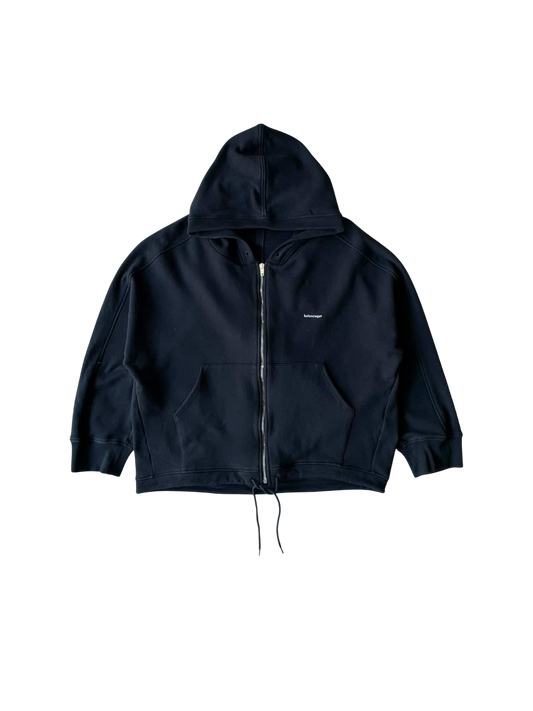 Balenciaga Script Zip Hoodie