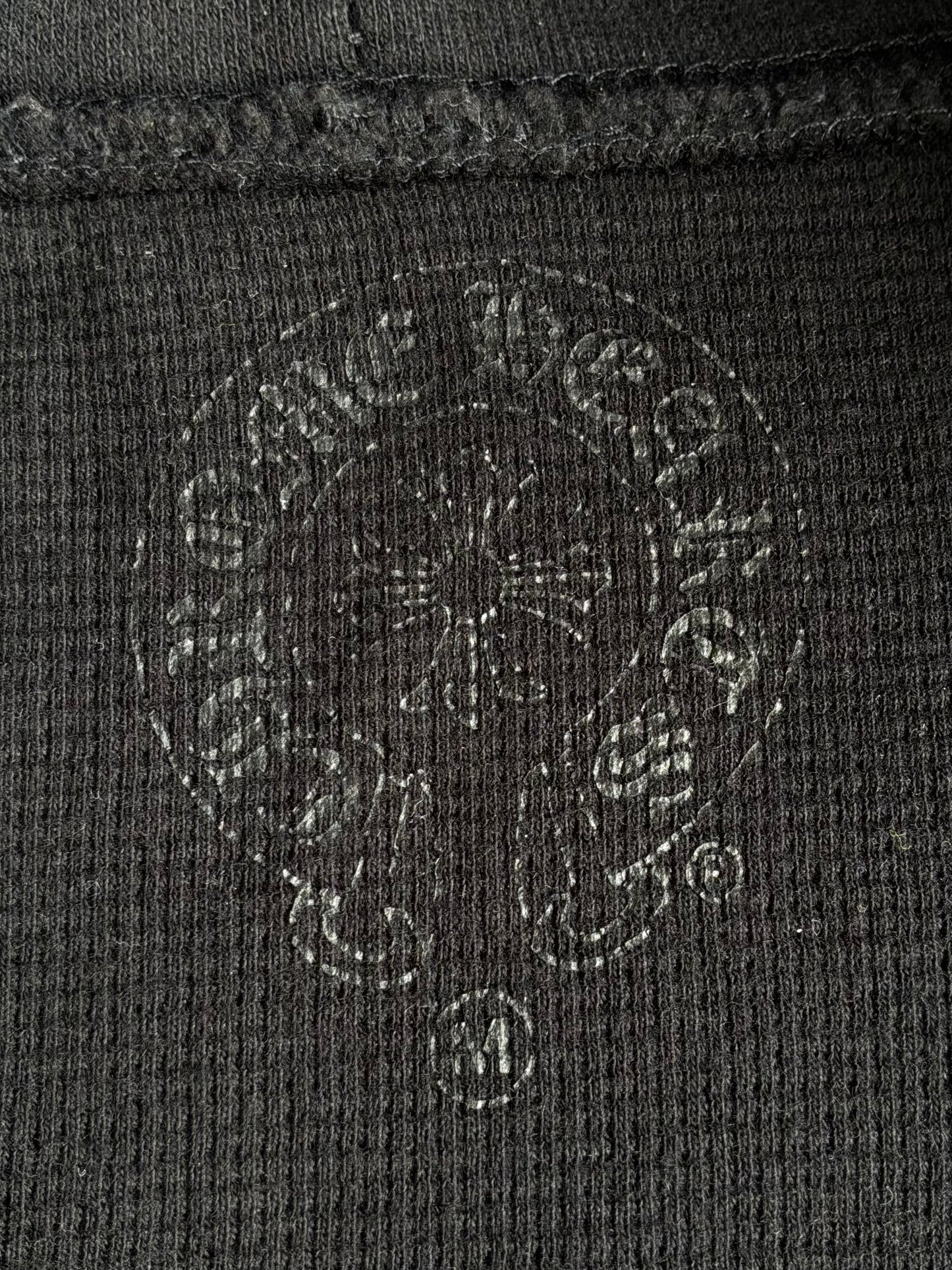 Chrome Hearts FUCK YOU Horseshoe Thermal Zip Hoodie
