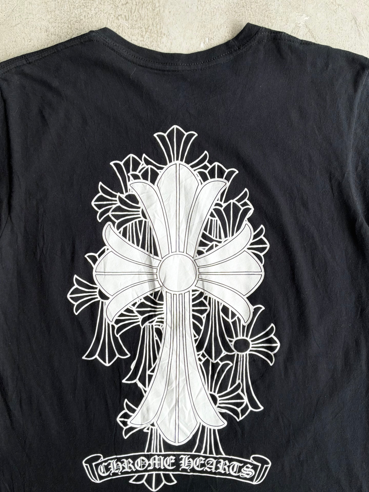 Chrome Hearts White Cemetery Tee