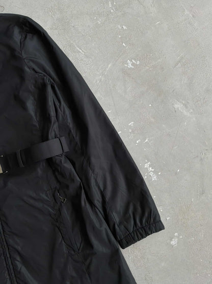 Prada Women’s Belted Nylon Trench Coat