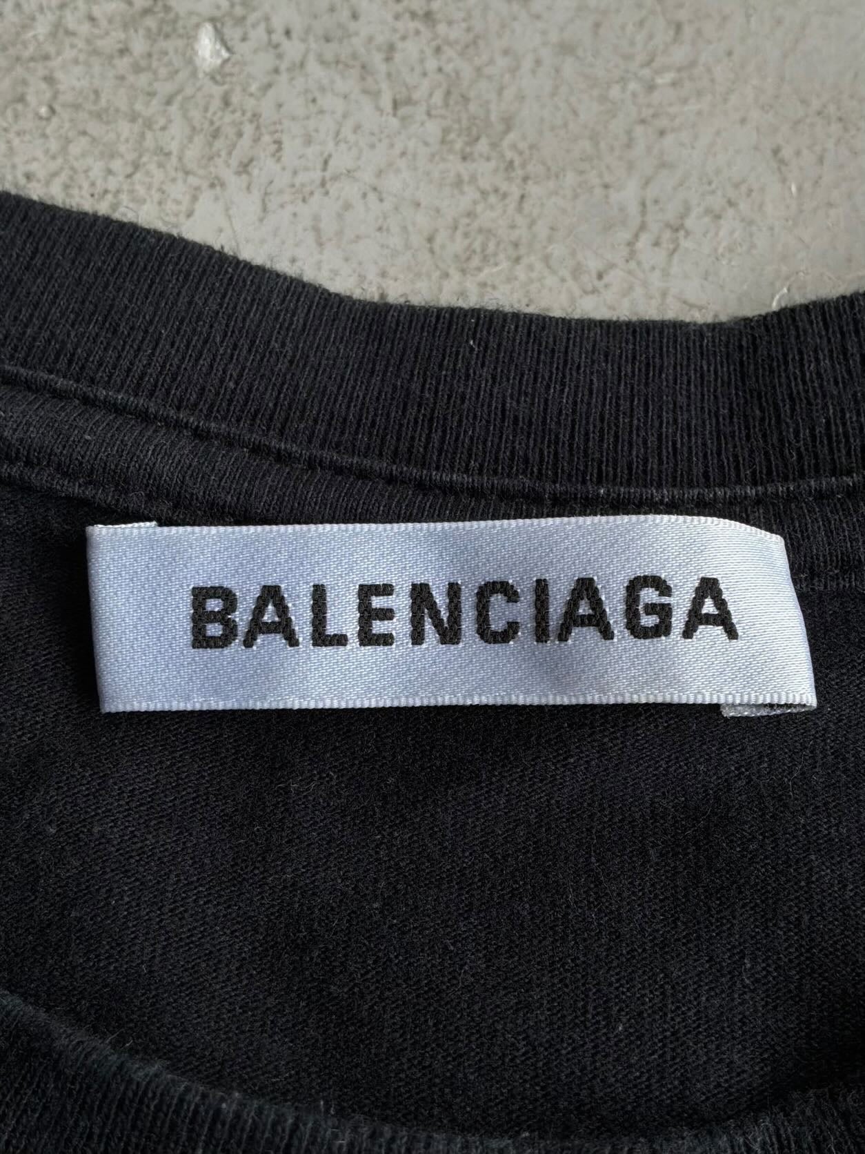 Balenciaga Interlock B Logo Tee