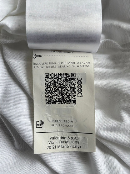Valentino Neon Logo White Tee
