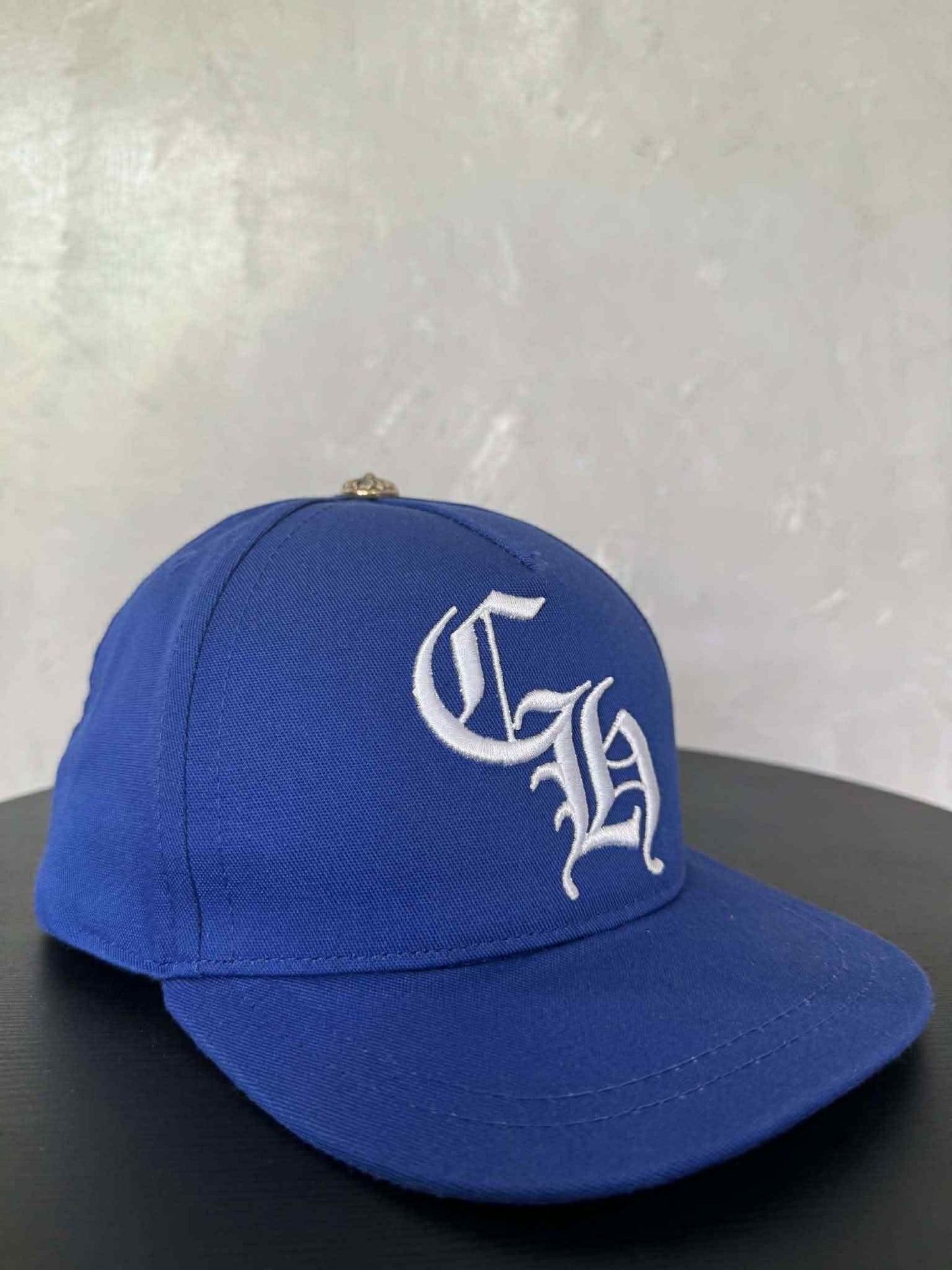 Chrome Hears Navy CH Baseball Cap