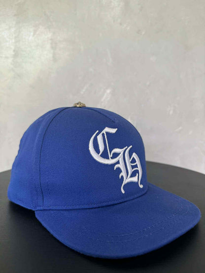 Chrome Hears Navy CH Baseball Cap
