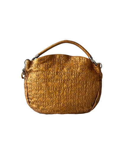 Dior Galliano Era Whipstitch Large Hobo Bag