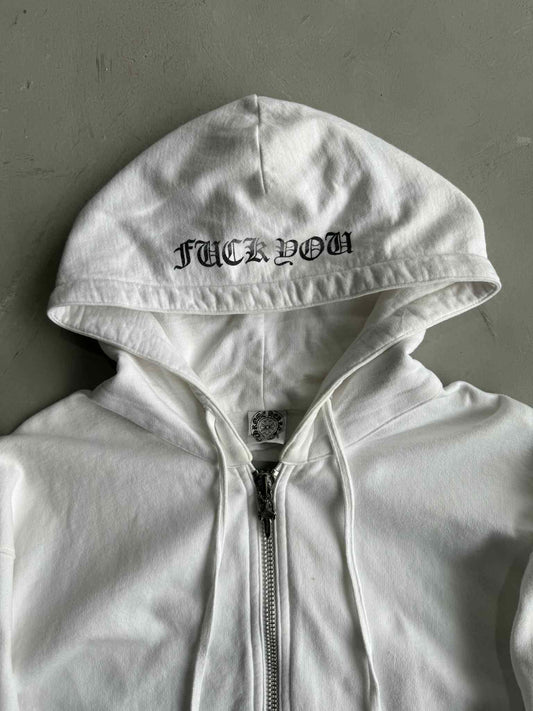 Chrome Hearts Big Dagger Fuckyou zip Hoodie