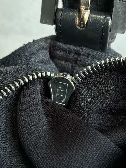 2000s Fendi Wool Baguette Bag