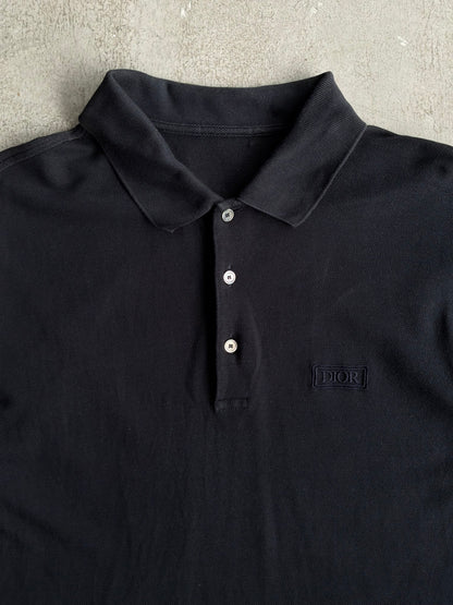 Dior Spellout Embroidered Polo