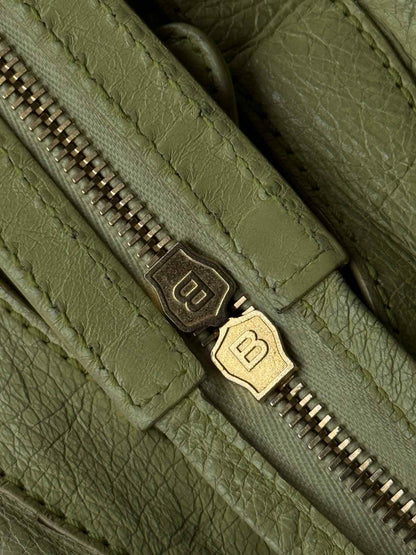 Balenciaga City Giant 12 Lime Gold Classic Bag