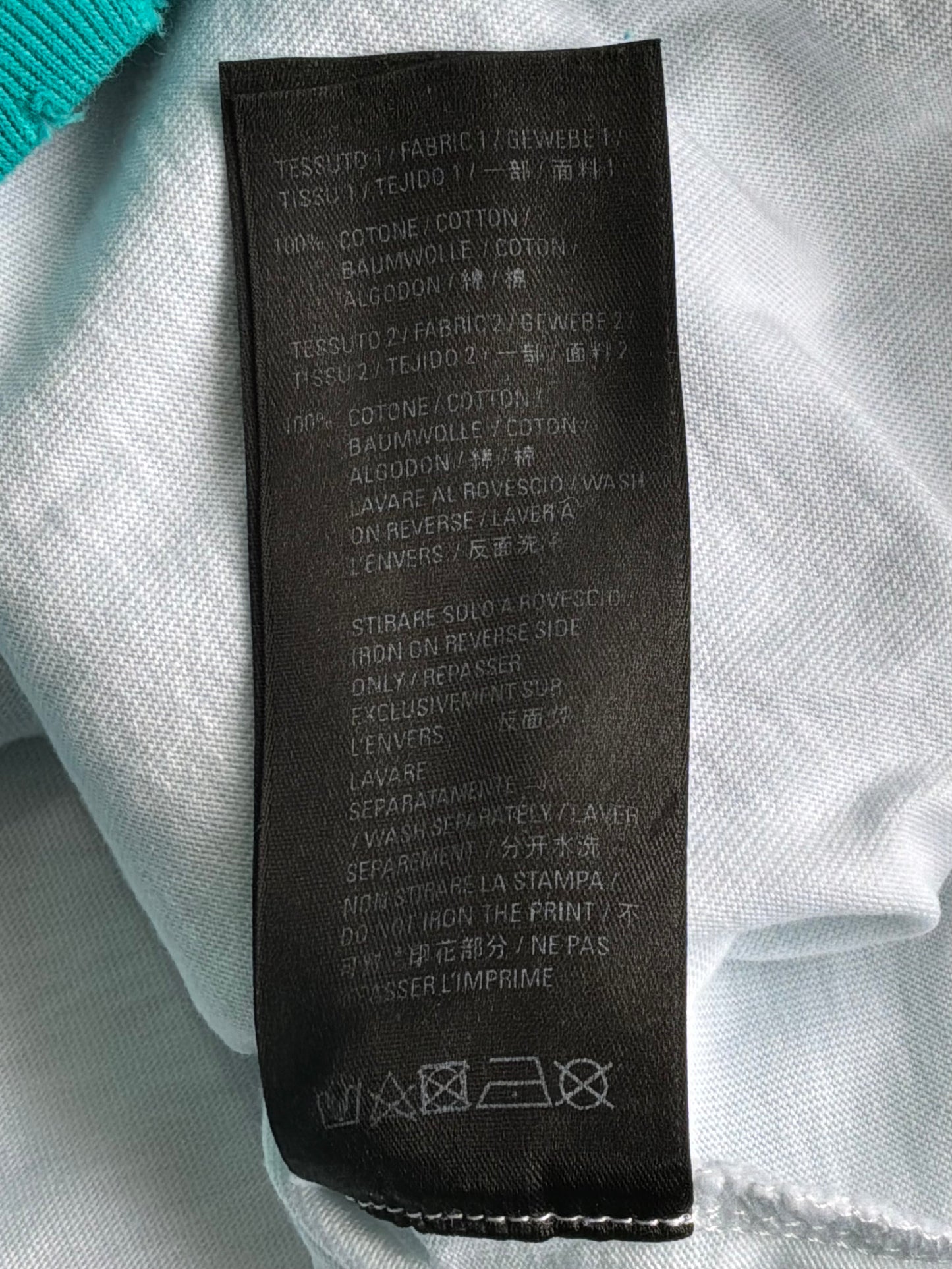 Balenciaga Distressed Logo Pullover Hoodie