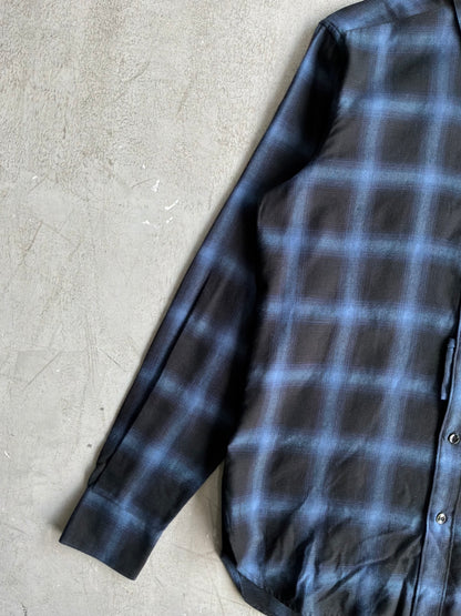 Saint Laurent Paris Checkered Longsleeves Shirt