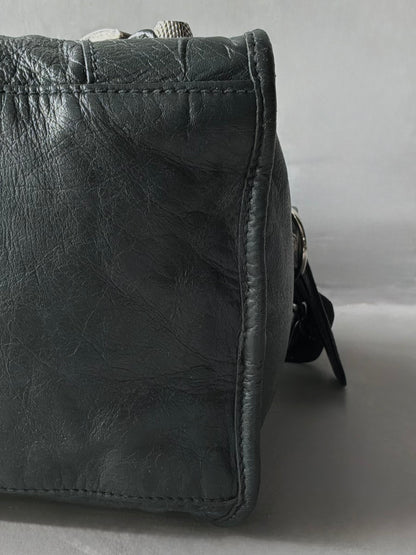 Balenciaga Part Time Dark Green Giant 21 Lambskin Bag