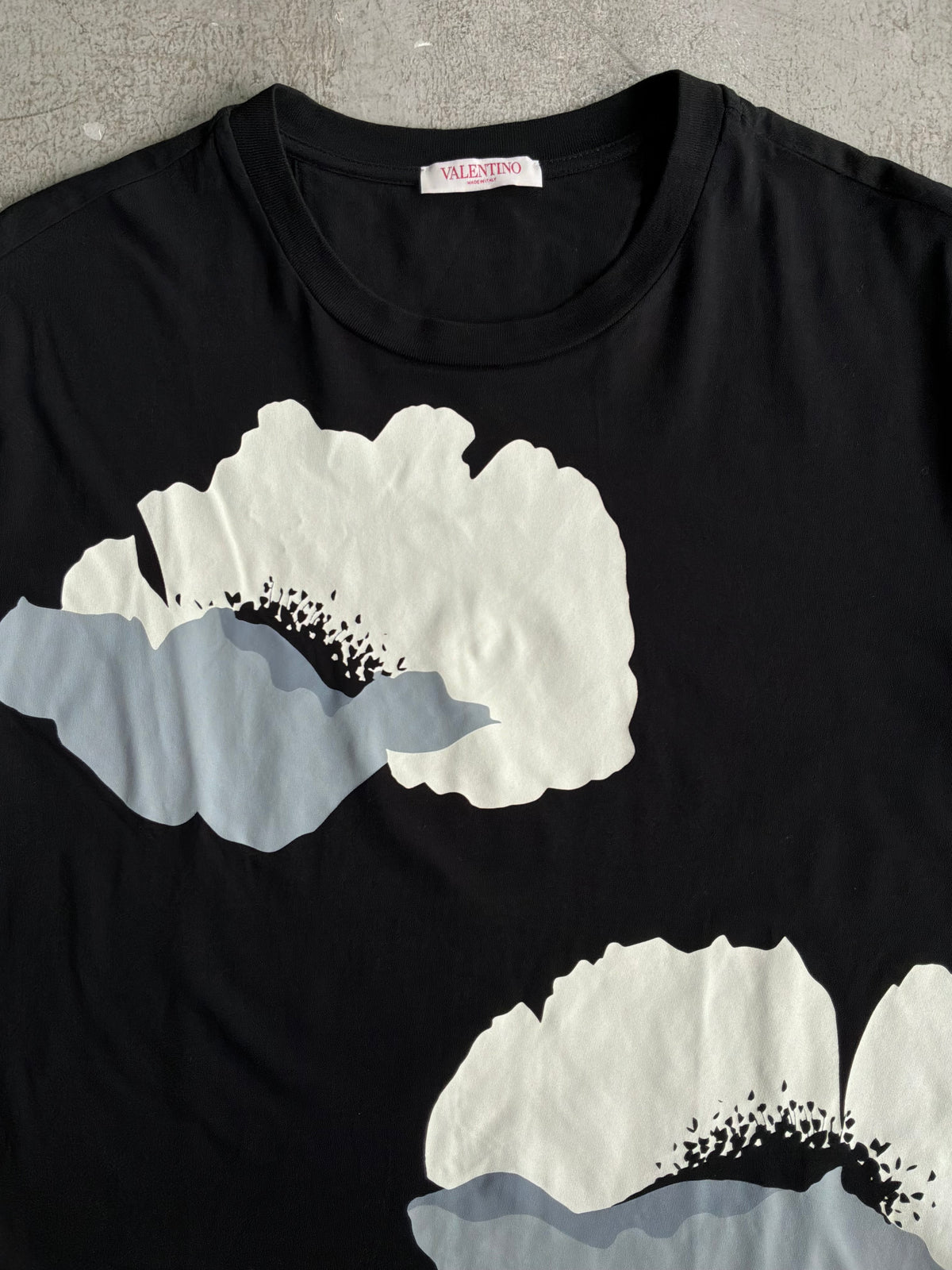 Valentino Flower Print Tee