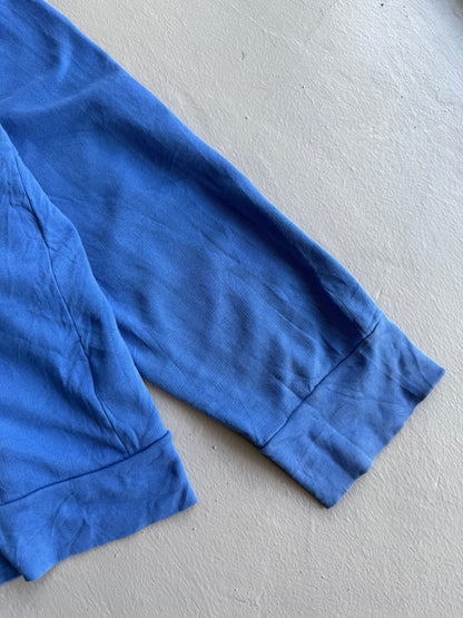 Chrome Hearts Side T-Bar Blue Zip Hoodie